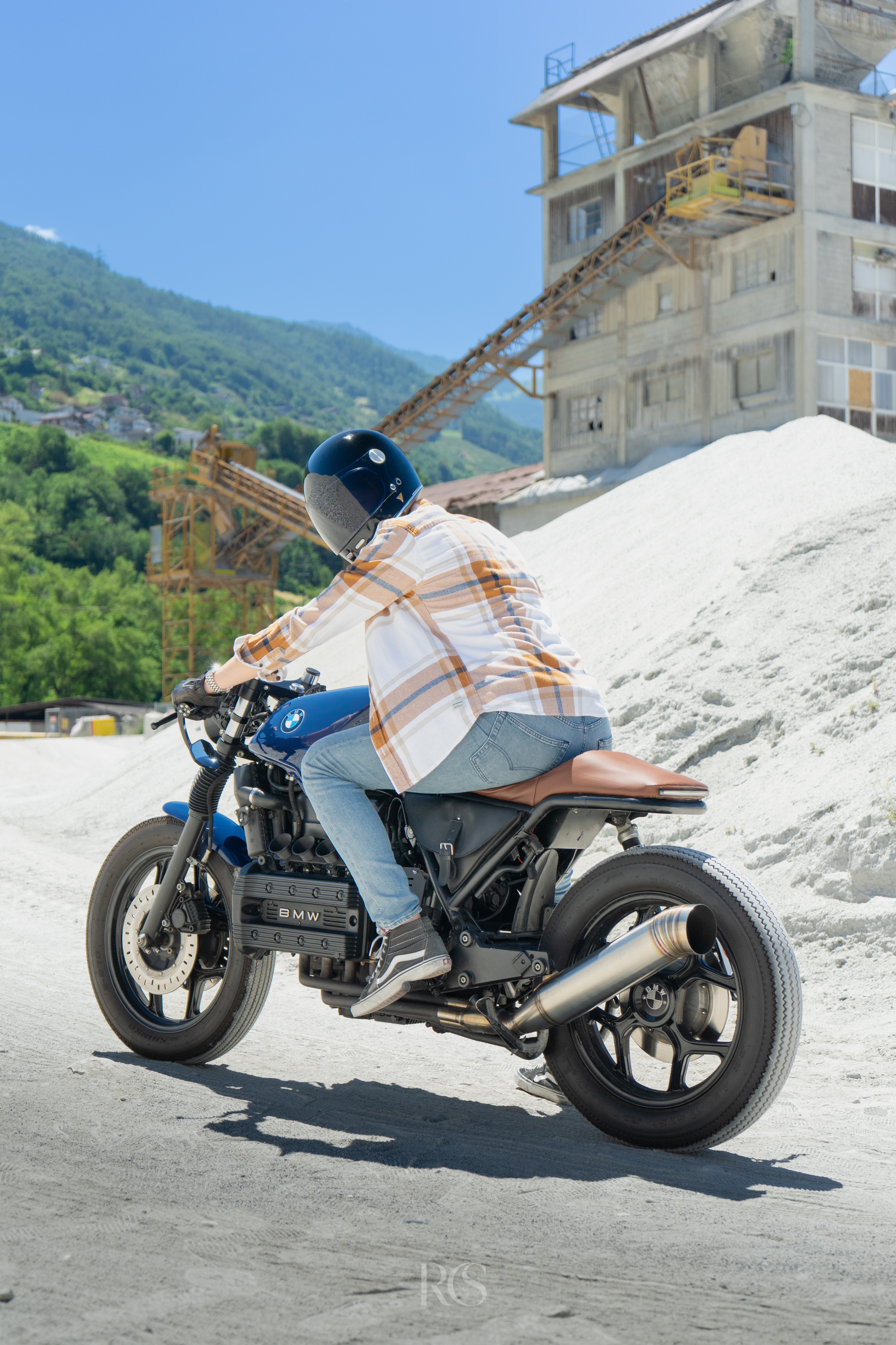 BMW Motorrad en séance photo moto, Suisse