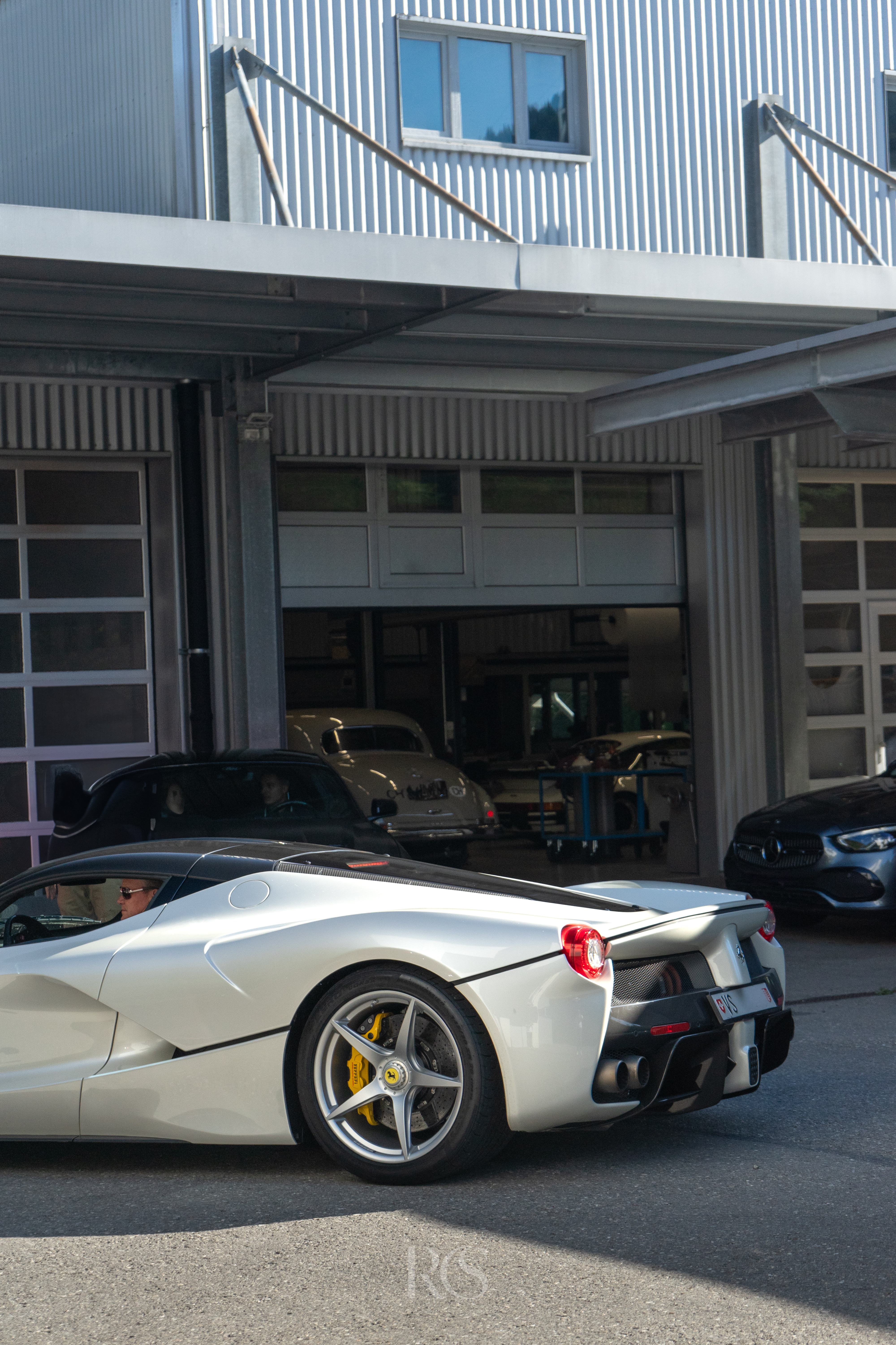 LaFerrari en séance photo supercar, Suisse