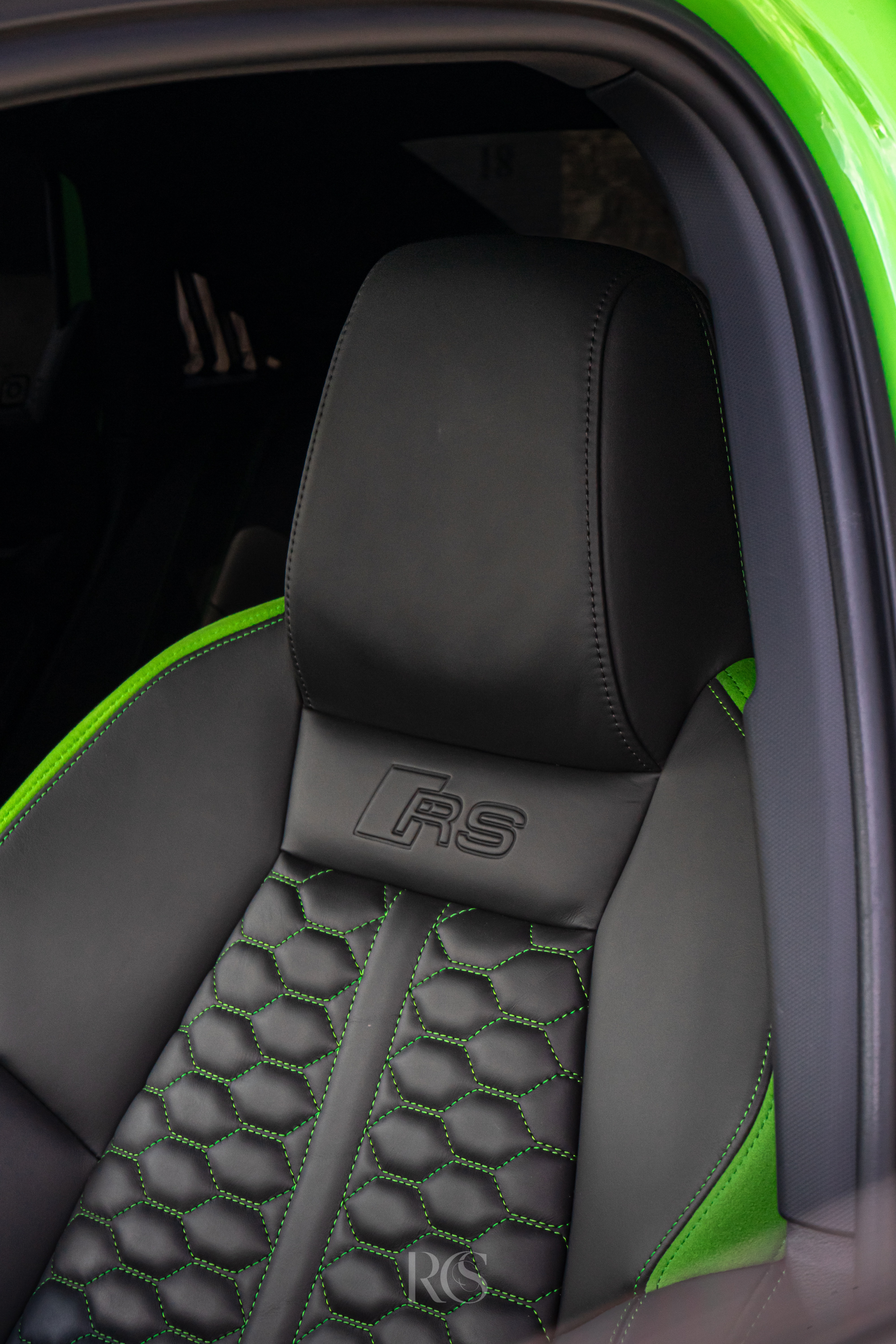 Détails intérieur Audi RS3